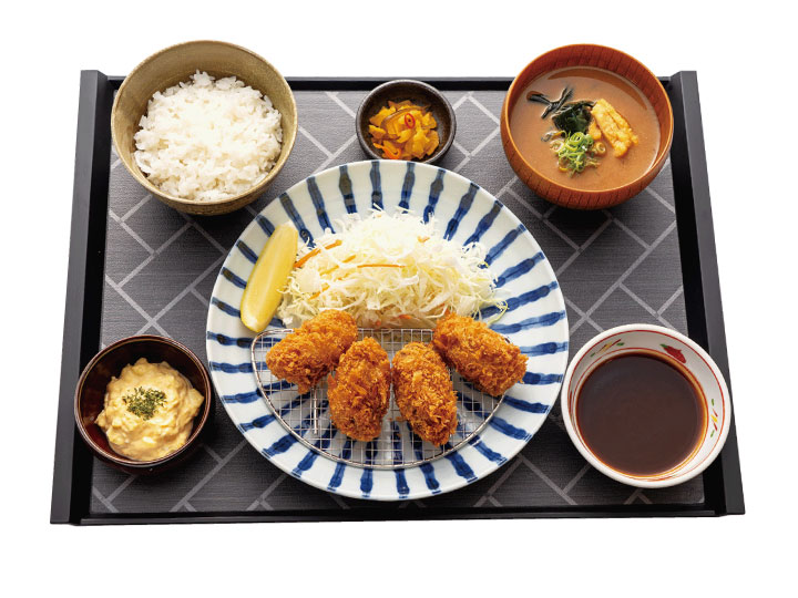 カキフライ定食