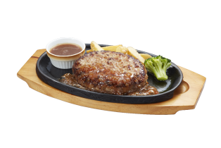 手ごねハンバーグ