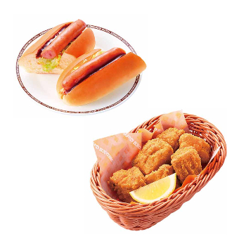 お手頃ホットスナック