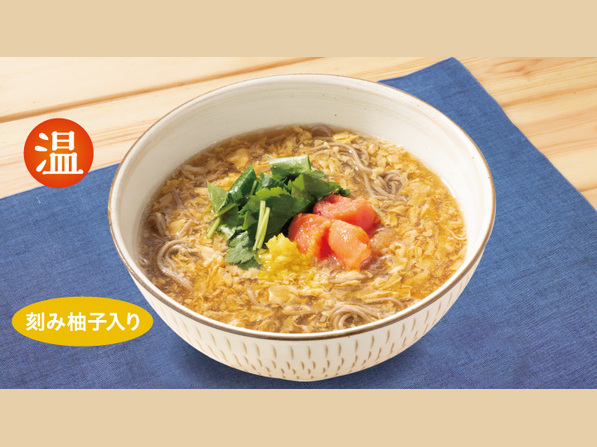 明太かき玉そば