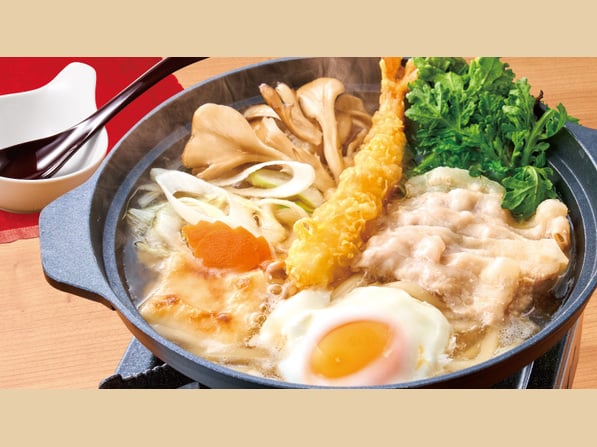 上海老天鍋焼きうどん