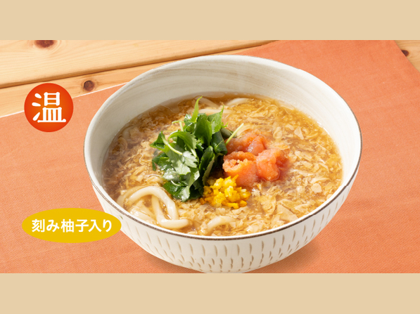 明太かき玉うどん