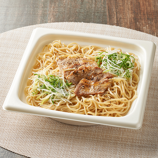 大盛 炭火焼豚カルビの塩焼そば