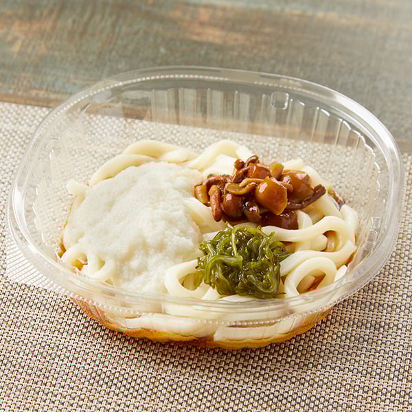 3種具材で食べる冷しネバネバうどん