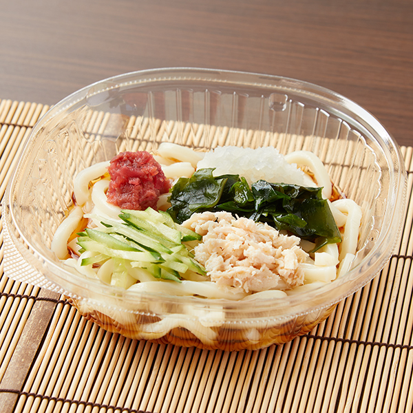 さっぱり味わう 冷し梅おろしうどん