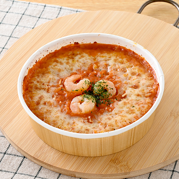魚介の旨み海老トマトクリームドリア