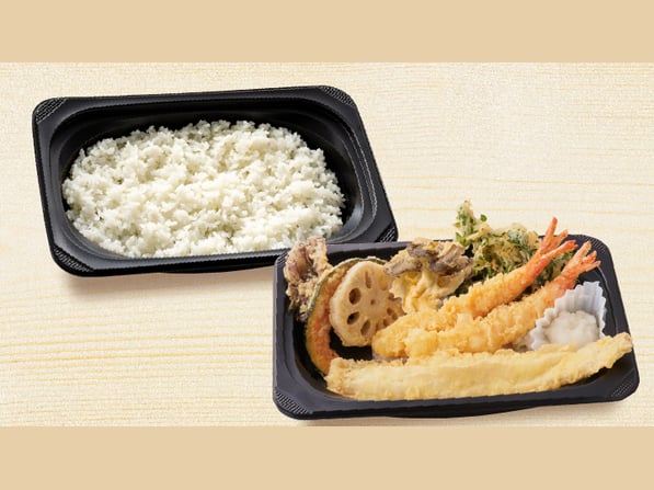 上海老と一本穴子の天ぷら盛り合わせ弁当