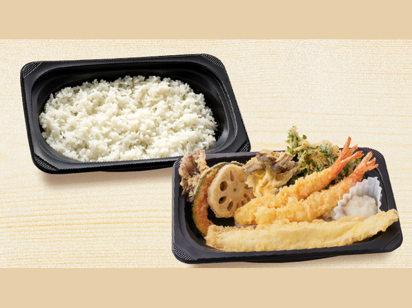 上海老と一本穴子の天ぷら盛り合わせ弁当