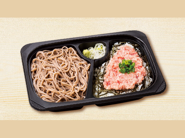 お好み夢庵弁当（冷しそば＆小ねぎとろ丼）