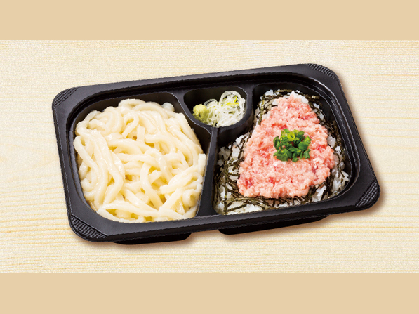 お好み夢庵弁当（冷しうどん＆小ねぎとろ丼）