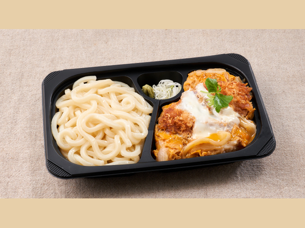 お好み夢庵弁当（冷しうどん＆小ひれかつ丼）
