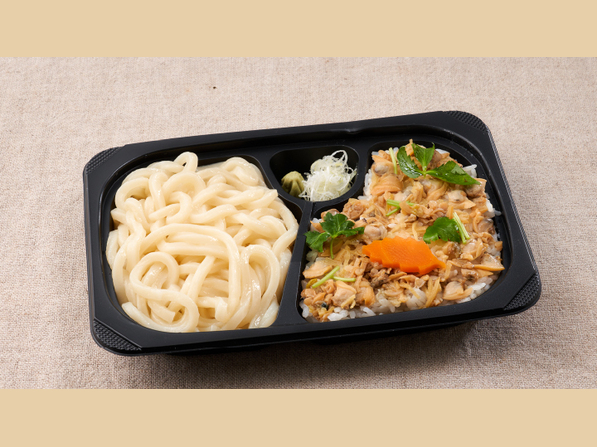お好み夢庵弁当（冷しうどん＆深川御飯）