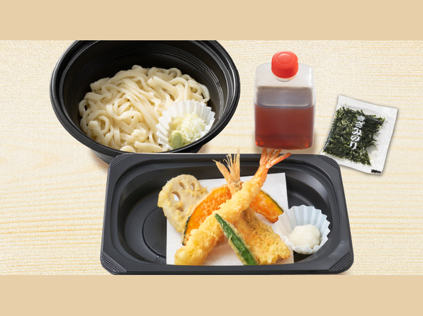 天ぷらぶっかけうどん