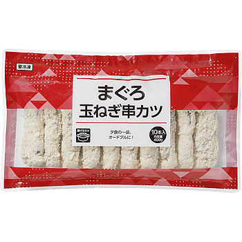 まぐろ玉ねぎ串カツ
