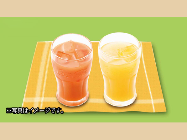 キッズドリンクバー
※小学生までのメニュー