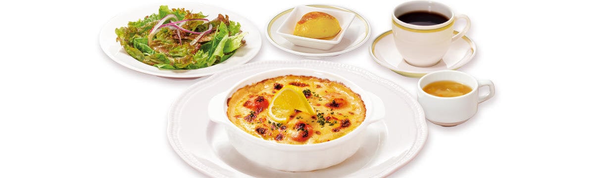 コスモドリア スペシャルランチ（グリーンサラダ・スープ・デザート・ドリンク付）