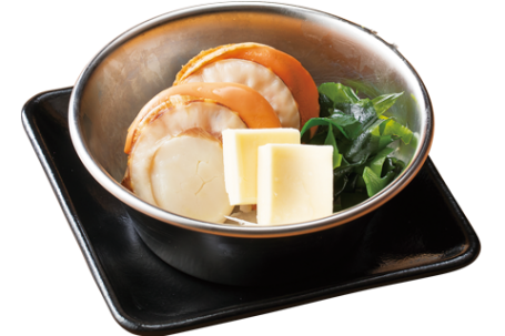 帆立のバター焼き