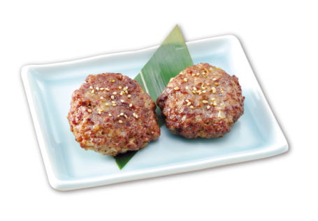 ギュっと詰まったタンの旨味牛タンバーグ