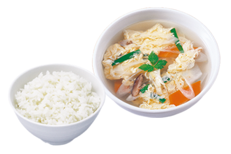 ごはんセット（ごはん＋スープ）
