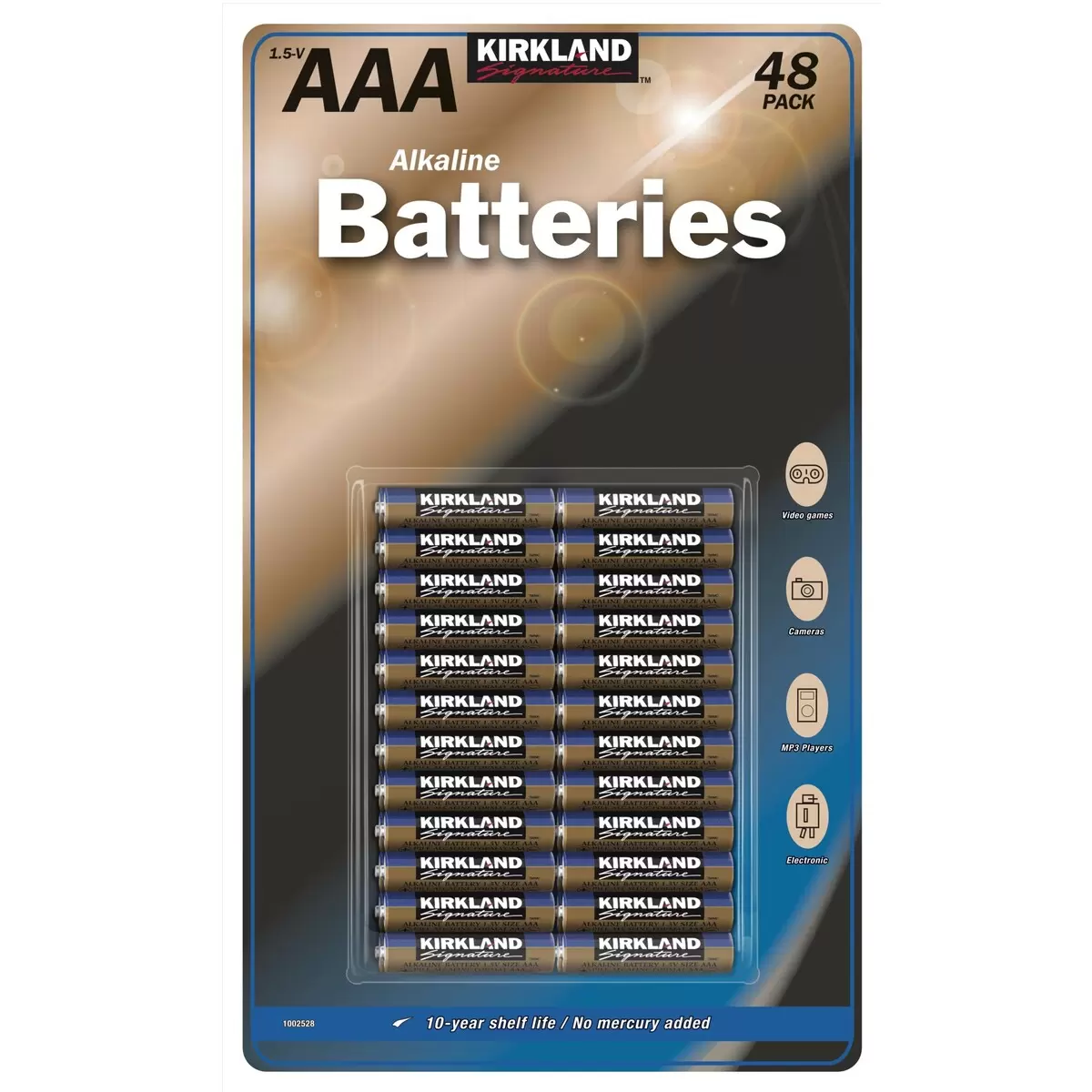 カークランドシグネチャー アルカリ単4乾電池 48本