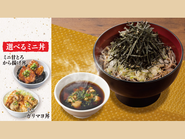 鶏つけ汁蕎麦＆ミニ丼セット