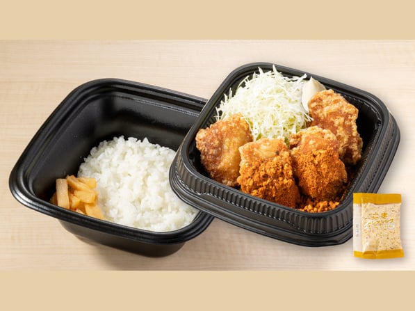 シビ！から！スパイシーから揚げ合盛り弁当【4個】