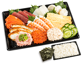 スシロー手巻きセット（のり付）