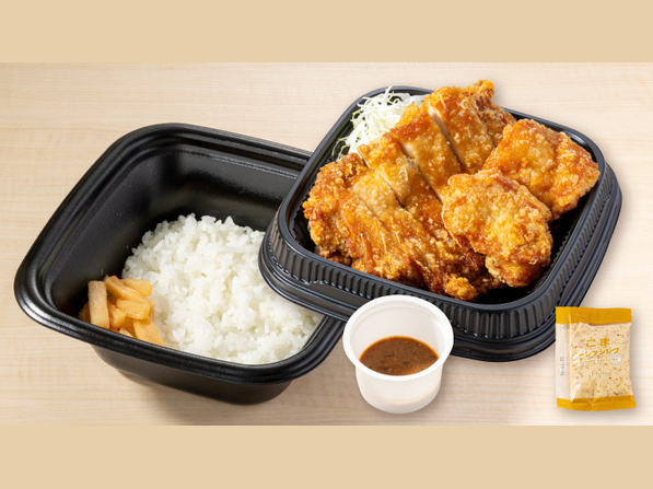 特盛りから揚げ弁当