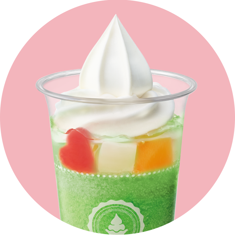 パチパチメロンクリームソーダ