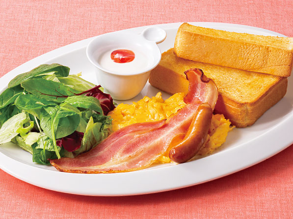 （５）スクランブルエッグコンビモーニング
