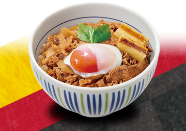 温たま牛すき丼