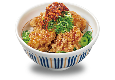 ねぎラー鶏から丼