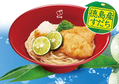 とり天すだちおろしうどん