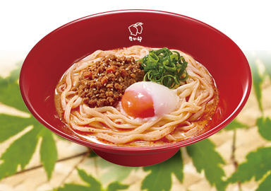 温たま冷やし担々うどん