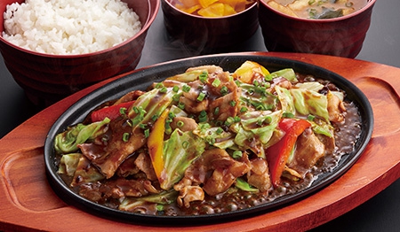 回鍋肉定食
