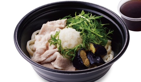 柑橘香る豚しゃぶおろしぶっかけうどん