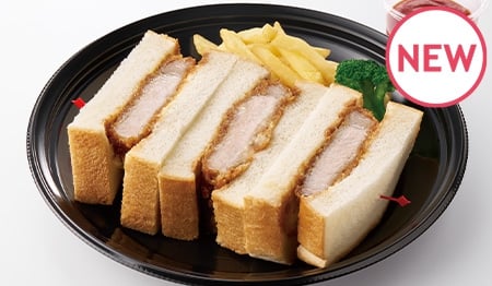 ロースかつサンド