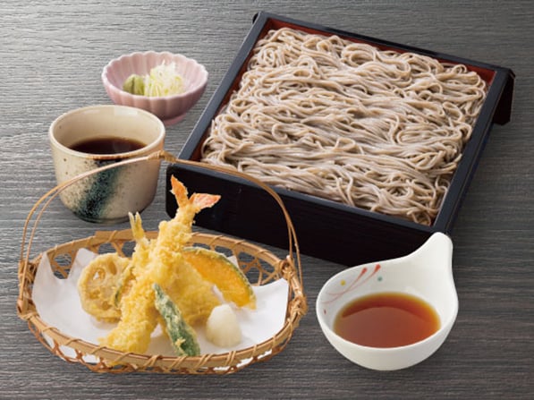 海老天せいろそば［冷］