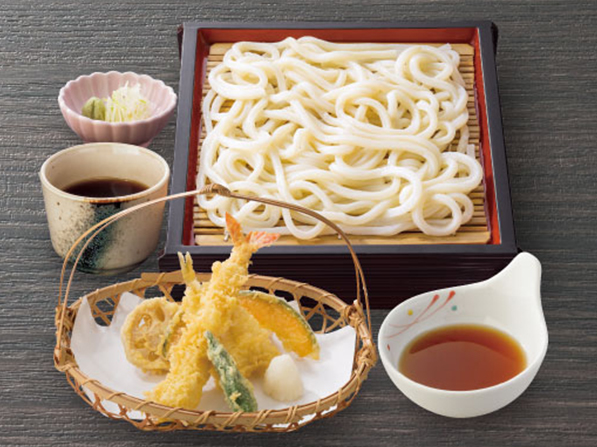 海老天せいろうどん［冷］