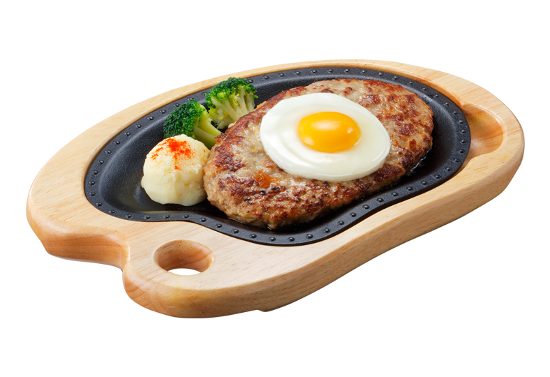 エッグバーグステーキ