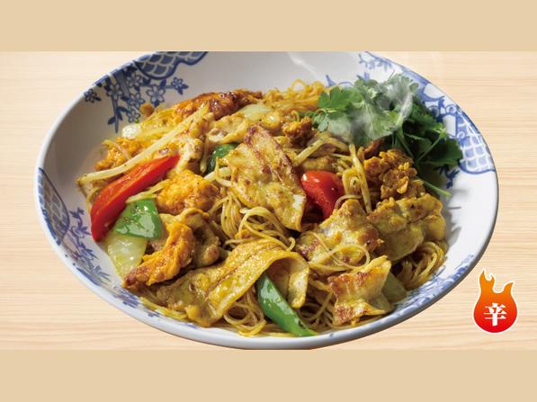 豚肉のカレービーフン