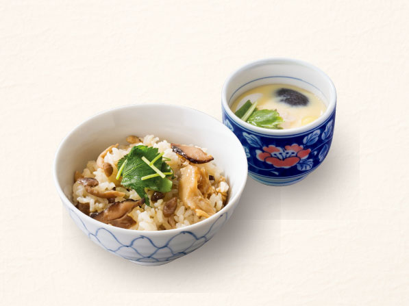 季節御飯・茶碗蒸しセット