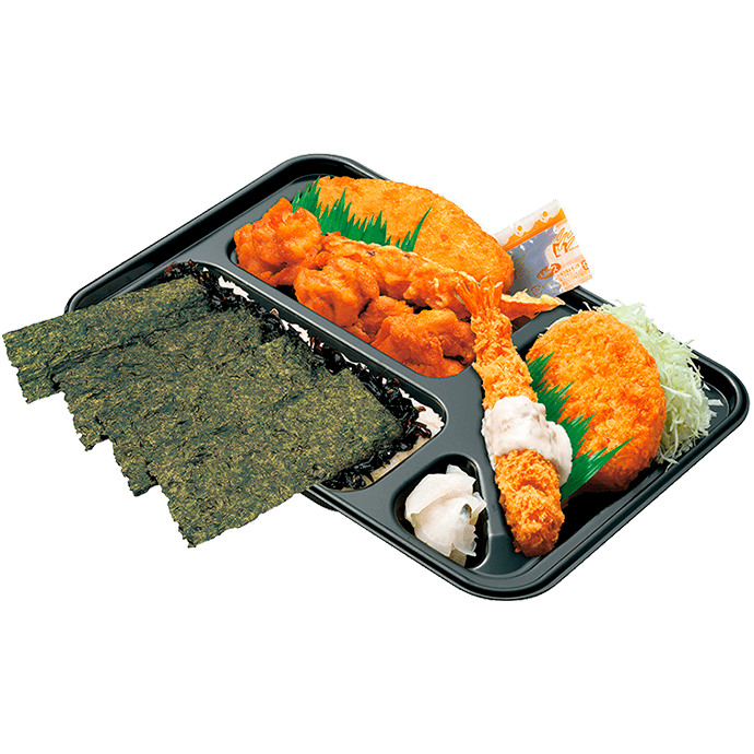 スペシャルのり・カラ弁当