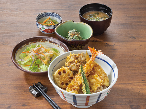 天丼ランチ
