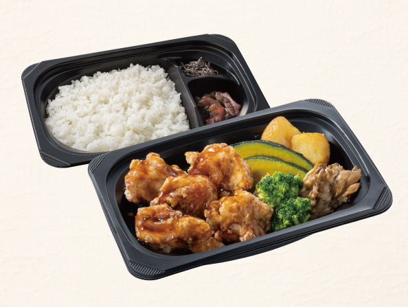 若鶏の竜田揚げ黒酢弁当（5個）