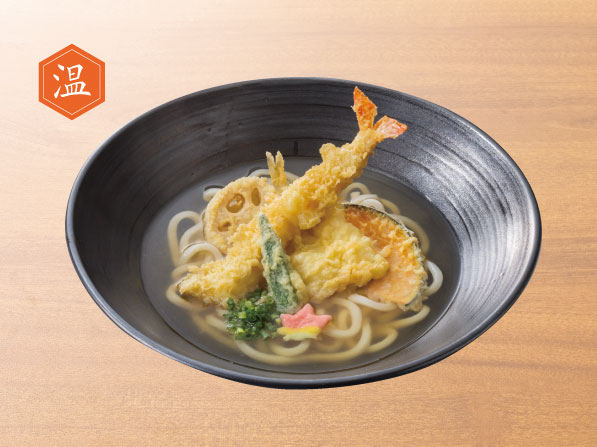 海老天ぷらうどん［温］