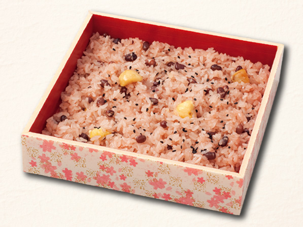 栗入り赤飯