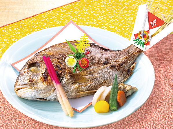 祝い鯛姿焼き
