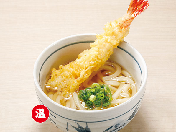 海老天ぷらうどん