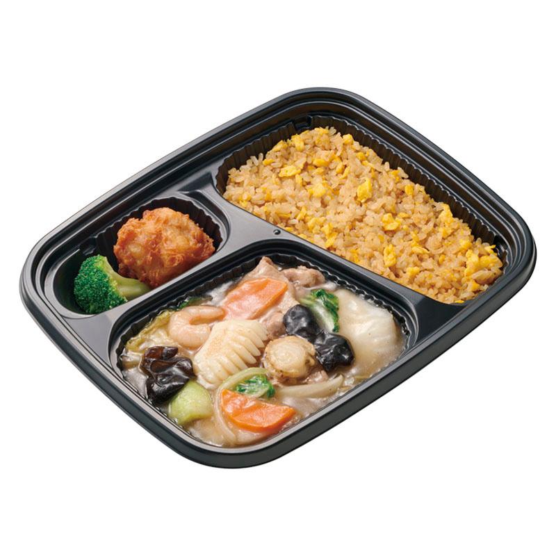 海鮮八宝菜チャーハン弁当